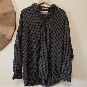City Casuals | Plaid Grid Pattern Button Down
